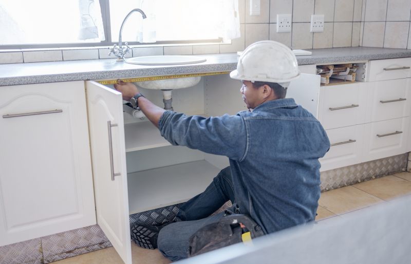 Double Basin Sink Installation
