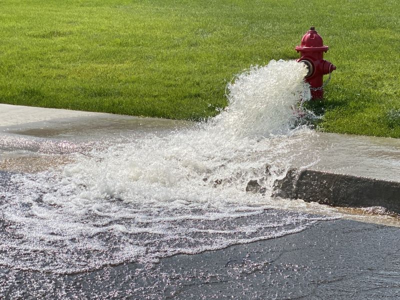 Outdoor Hydrant Installation